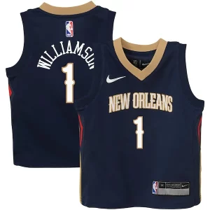 Zion Williamson New Orleans Pelicans Nike Preschool Swingman Player Jersey Charming Icon Edition Navy - Giftez-le à un fan dévoué - Livraison en temps pour les fêtes
