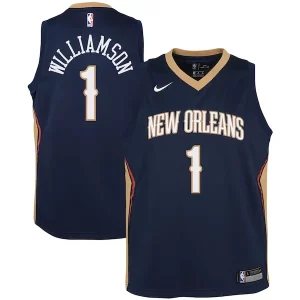 Zion Williamson New Orleans Pelicans Nike Youth Swingman Exclusif Jersey Icon Edition Navy/White - Fait à la main - Un produit unique et de qualité